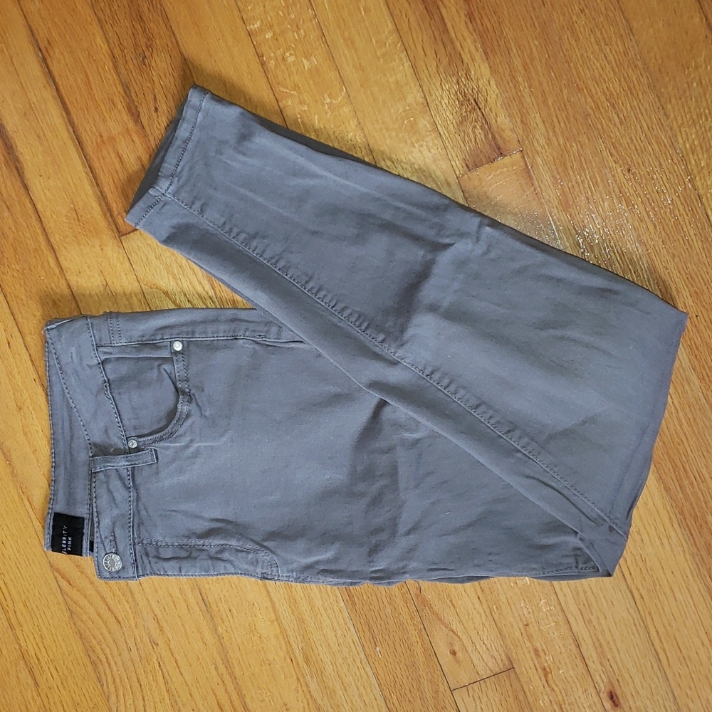 Celebrity Pink Gray Skinny Jeans